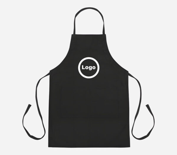 Golden Paper Prints custom apron for chefs, cafés, and kitchens in Sharjah, Dubai, UAE.
