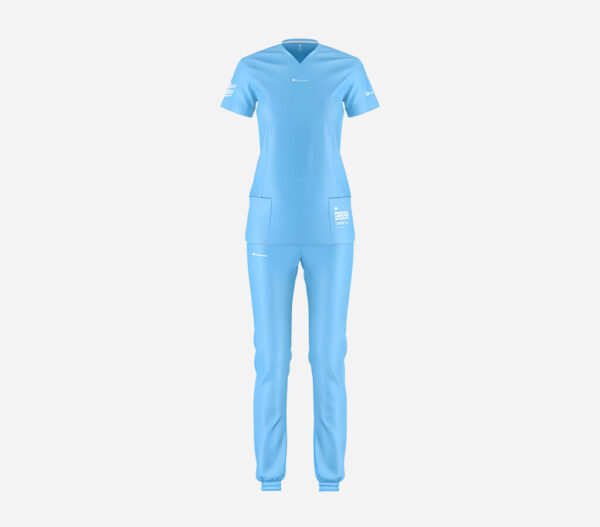 Golden Paper Prints custom spa and salon uniform for beauty professionals in Sharjah, Dubai, UAE.